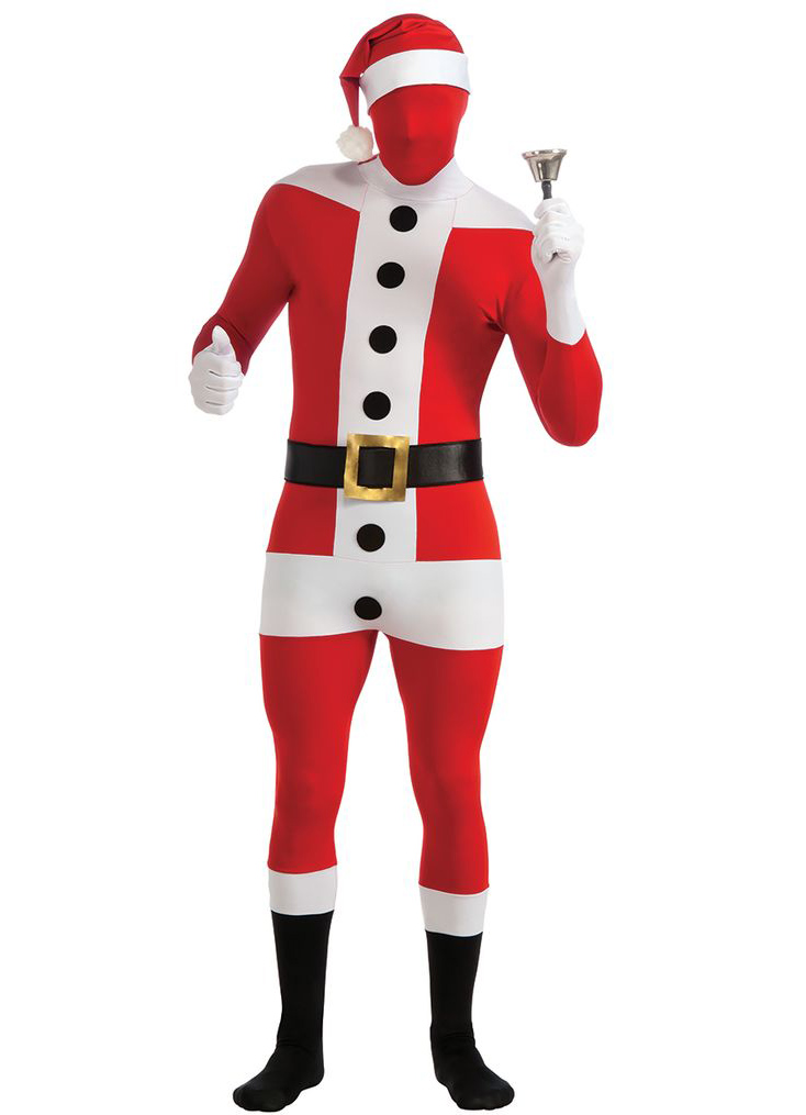 Red And White Santa Claus Costume Christmas